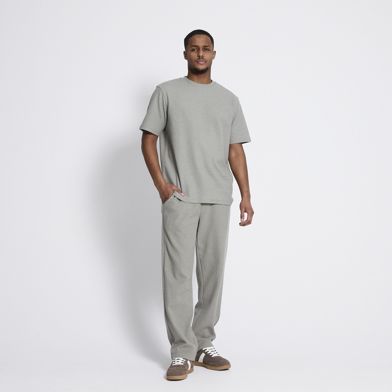 Structured tee "Love Structure" Green